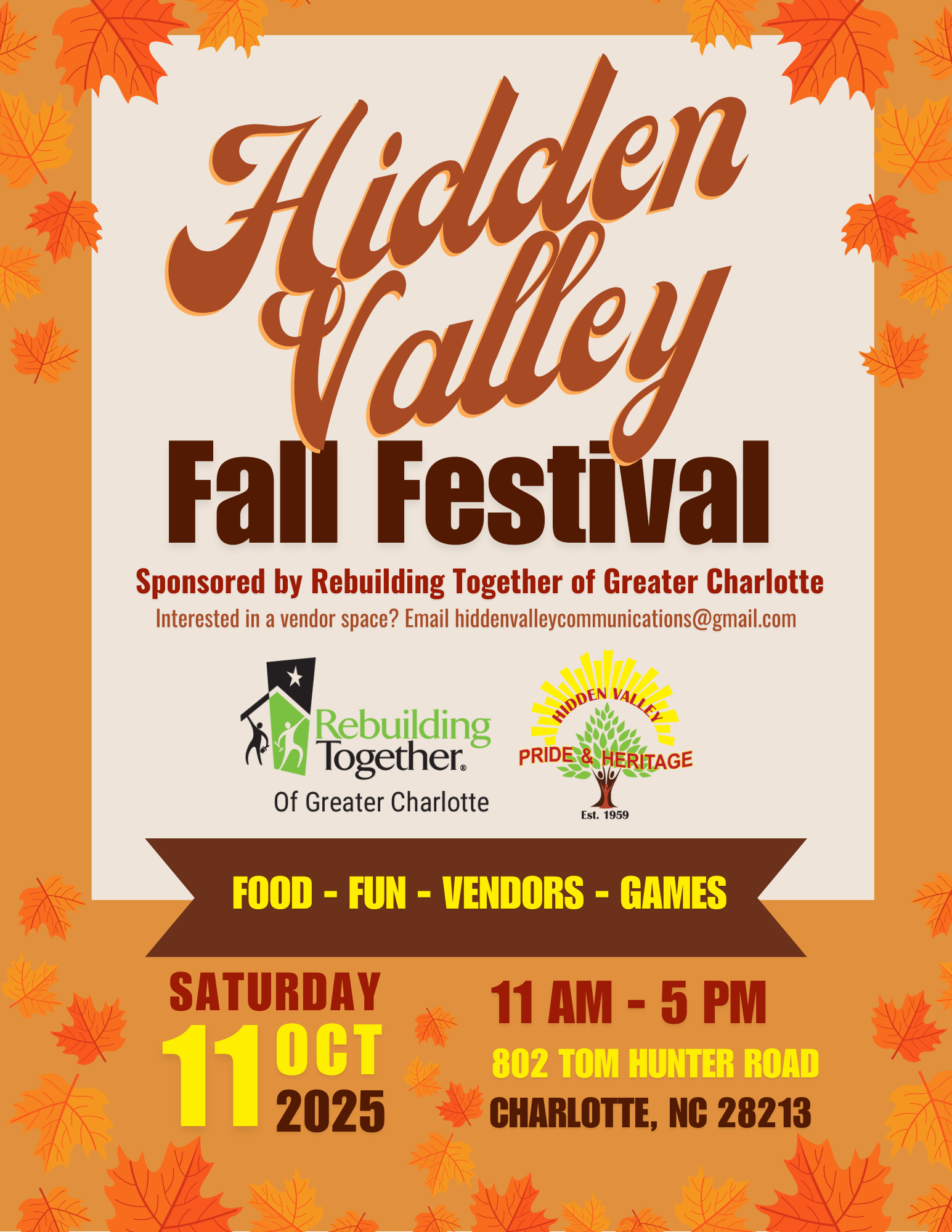 Hidden Valley Fall Festival