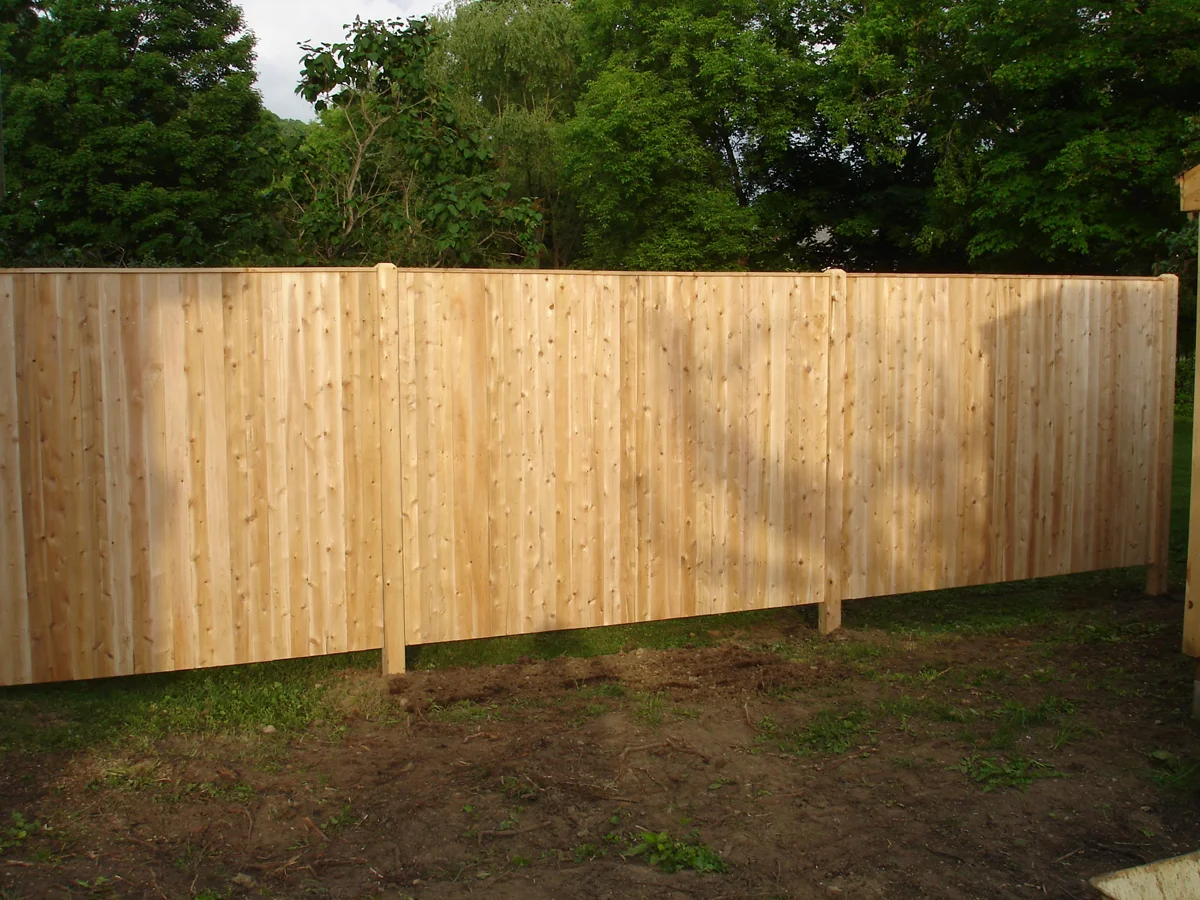 Solid Board Fence