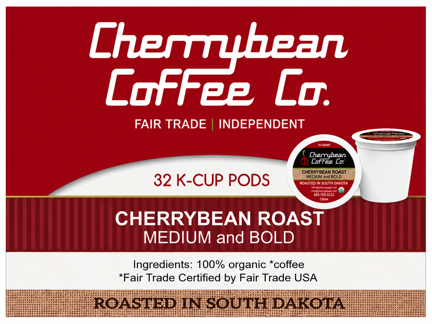 Cherrybean K-cup Pods