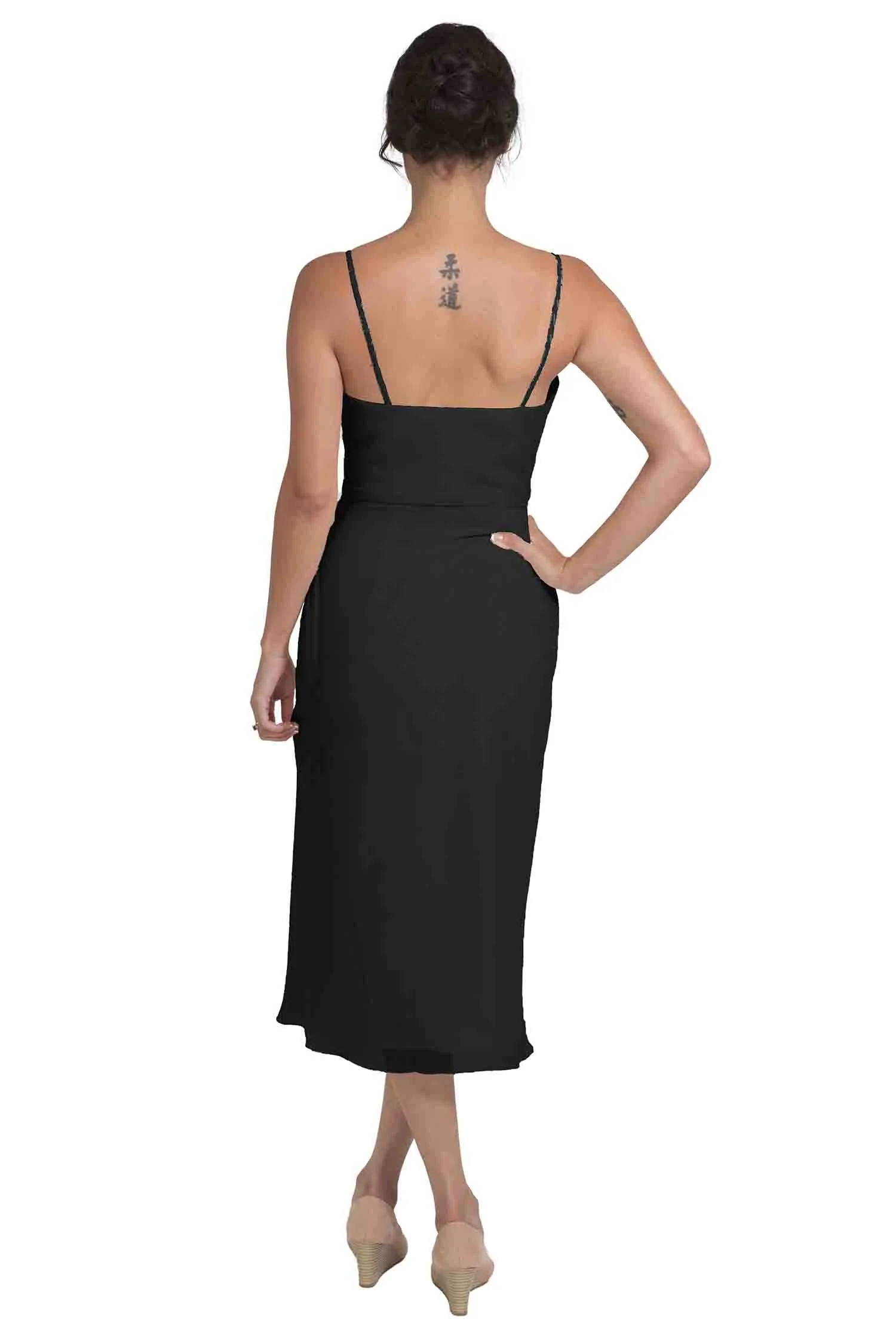 Bridesmaid Dress NZ Isabella - Black Back