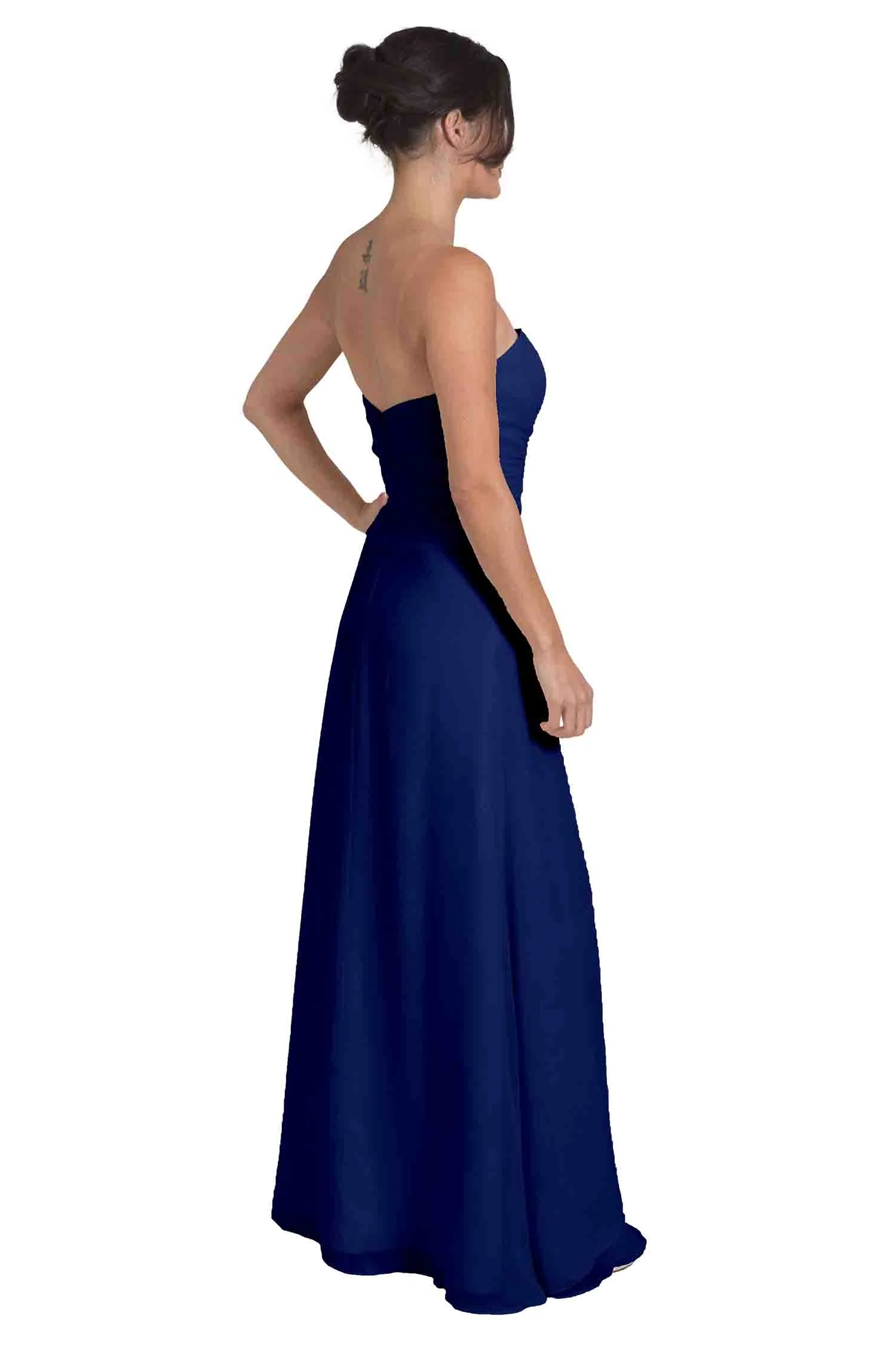 Bridesmaid Dress NZ April - Royal Blue Right