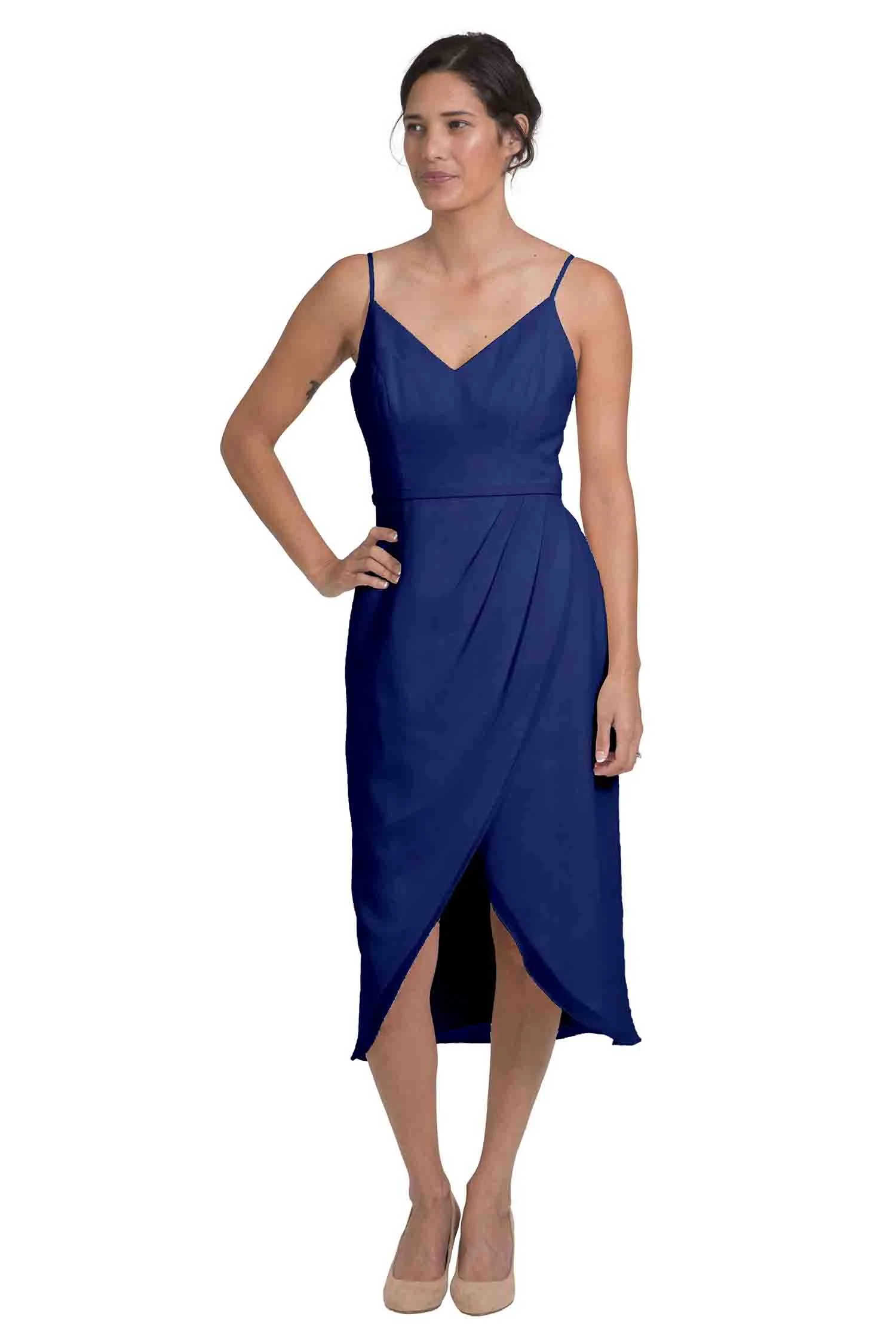 Bridesmaid Dress NZ Isabella - Royal Blue Front