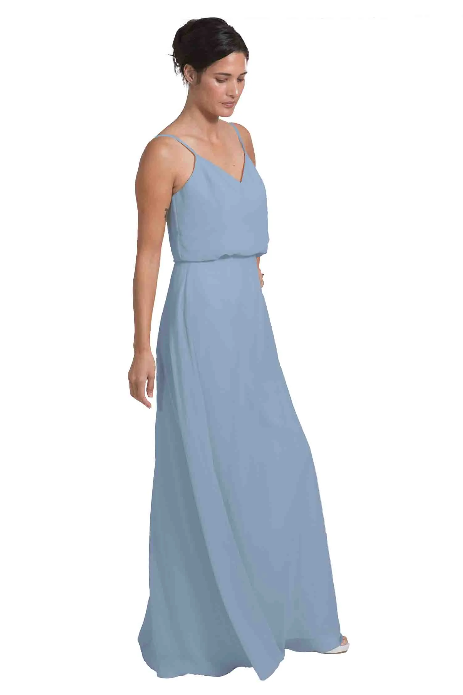 Bridesmaid Dress NZ Avery - Light Blue Right