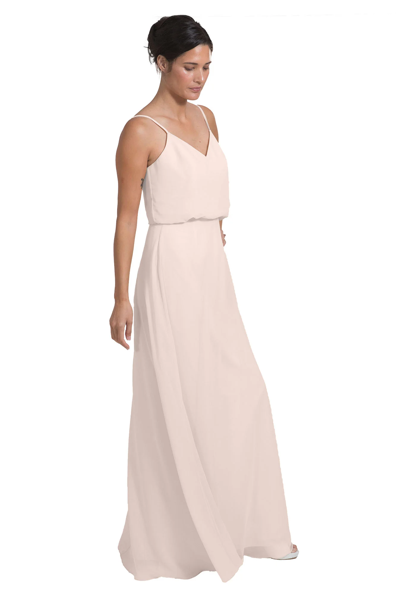 Bridesmaid Dress NZ Avery - Pale Pink Right