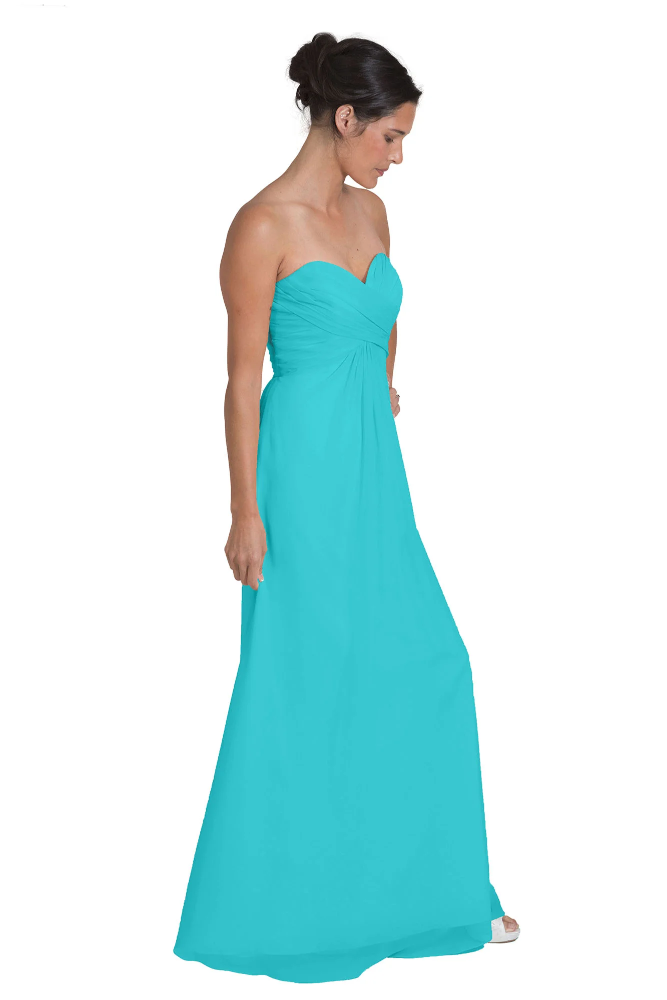 Bridesmaid Dress NZ Sophia - Turquoise Right