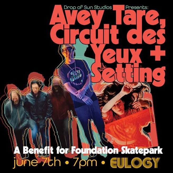 Excited to be partnering with @_dropofsun_ as they present to us this year&rsquo;s @foundationasheville fundraiser summer show @eulogyavl.

There&rsquo;s an incredible lineup of musical artist, including, @aaaveytttare, @circuitdesyeux and @settingso