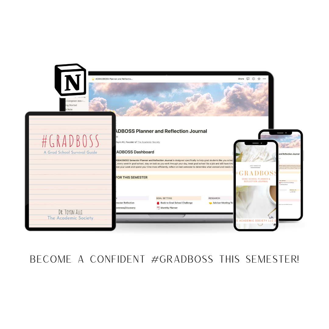 Notion Template for Graduate Students — the academic society