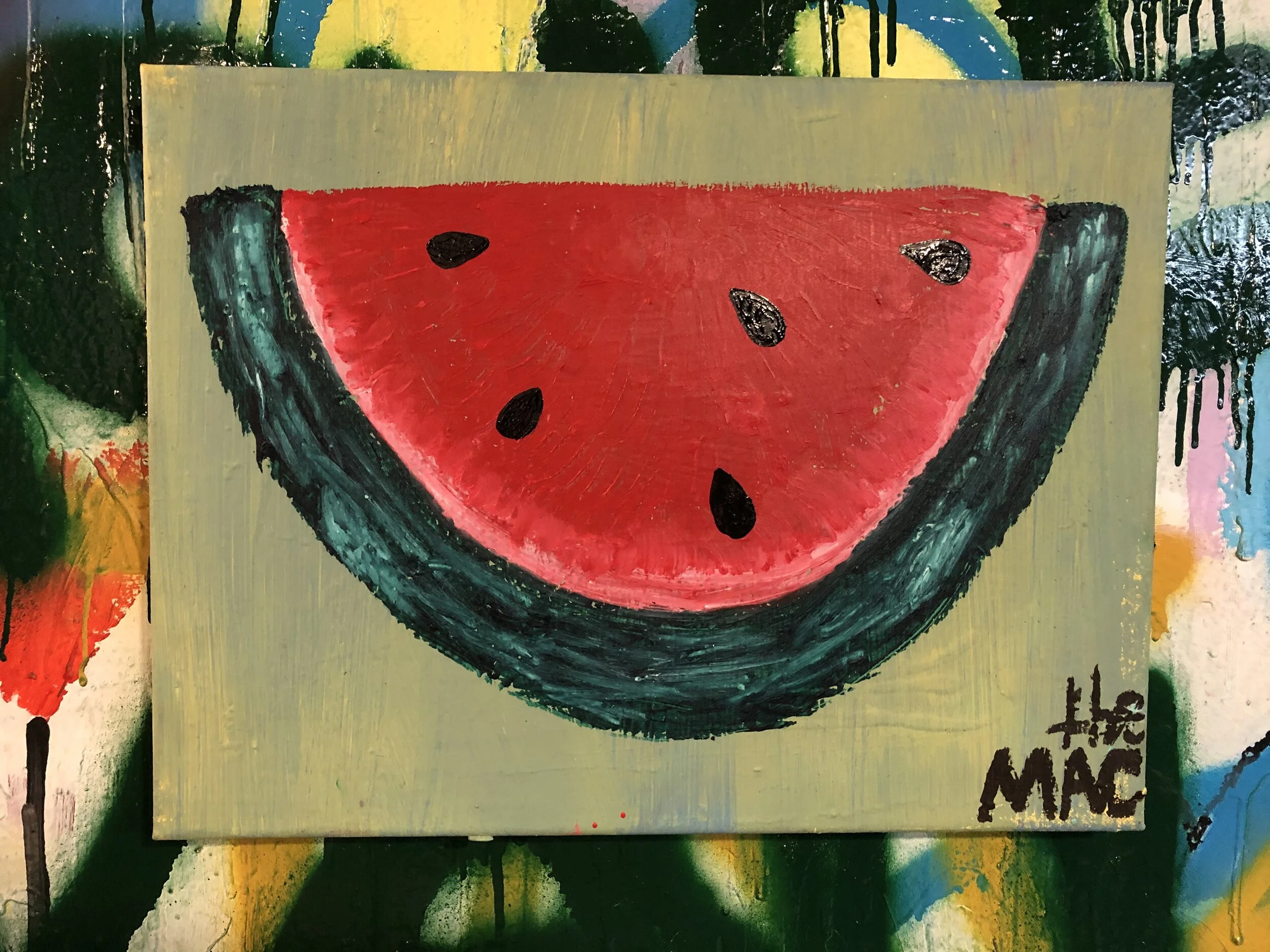 melon number twenty five: napolean's midsized imperial red variety