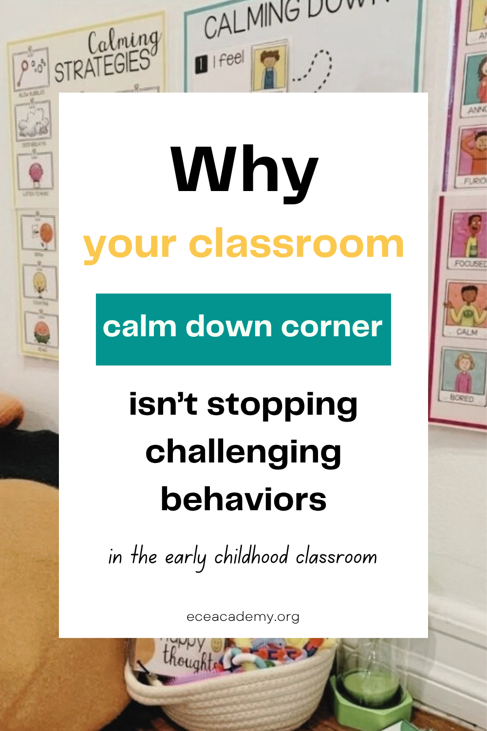 Why The Calming Corner Isn’t Working In Your Classroom