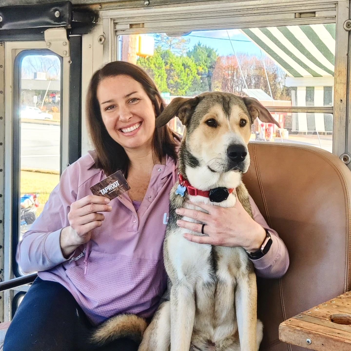 If you visit the Bus, you might meet Erica! Affectionately referred to as one of the &quot;workout moms&quot;, Erica likes an espresso in her protein shake. She is also a pro at guessing dog weights.

Erica recently won a long running and fierce comp
