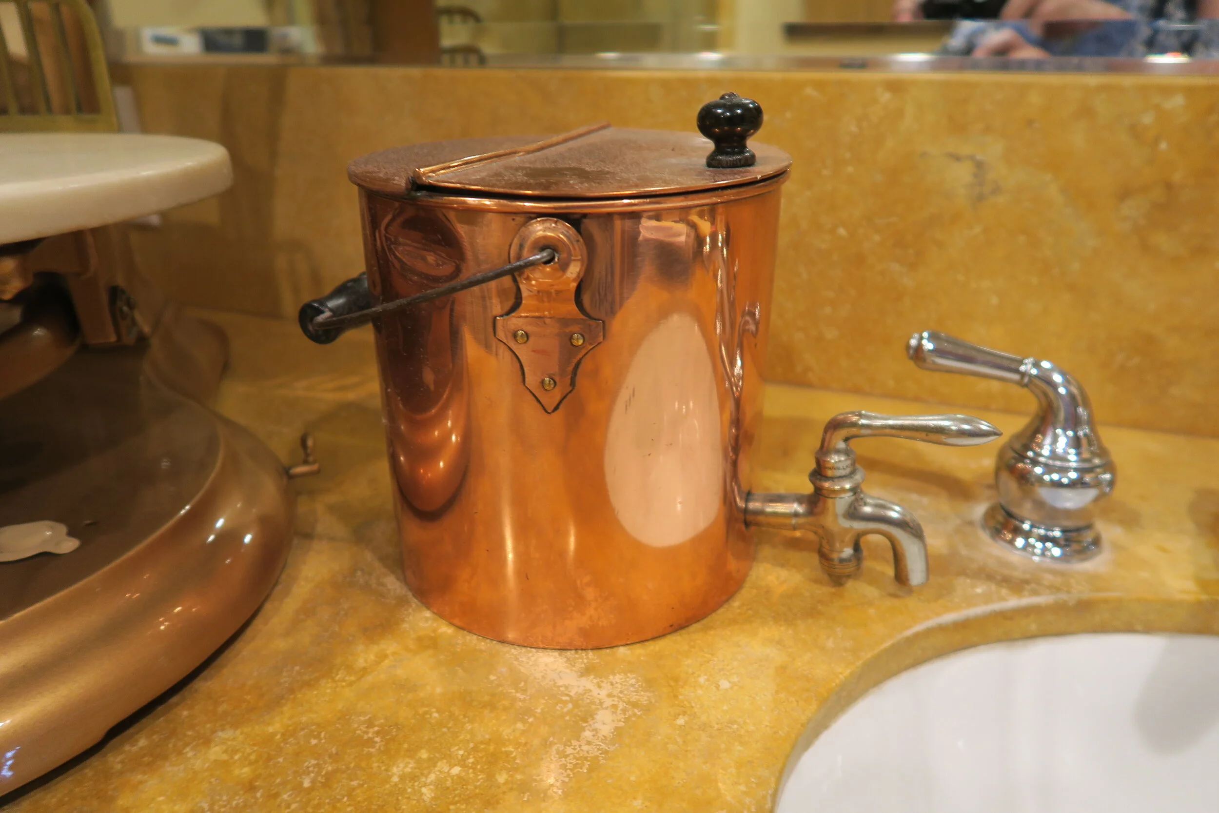 Small Copper Dispenser and Spigot