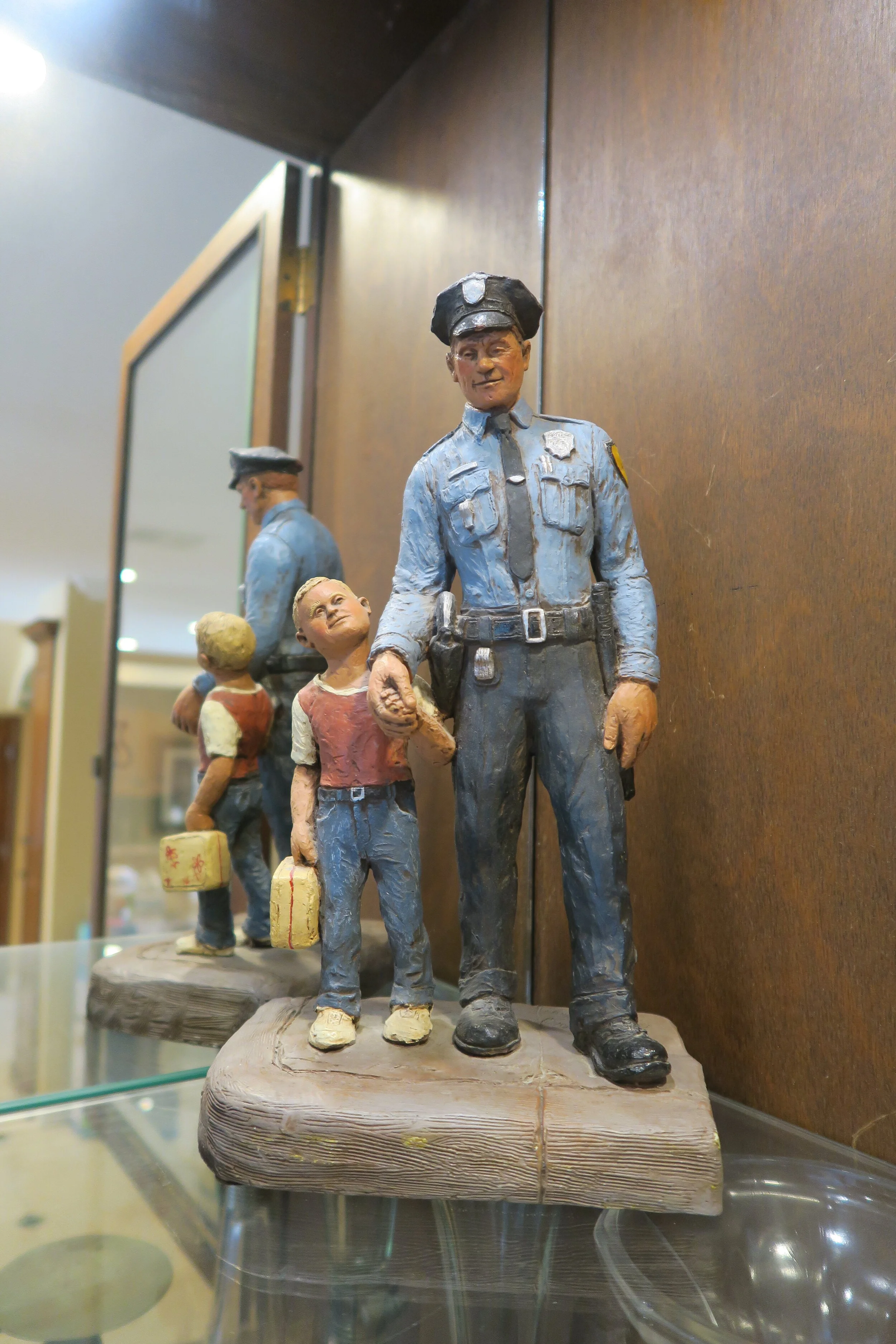 Michael Garman Sculpture - "To Protect and Serve"