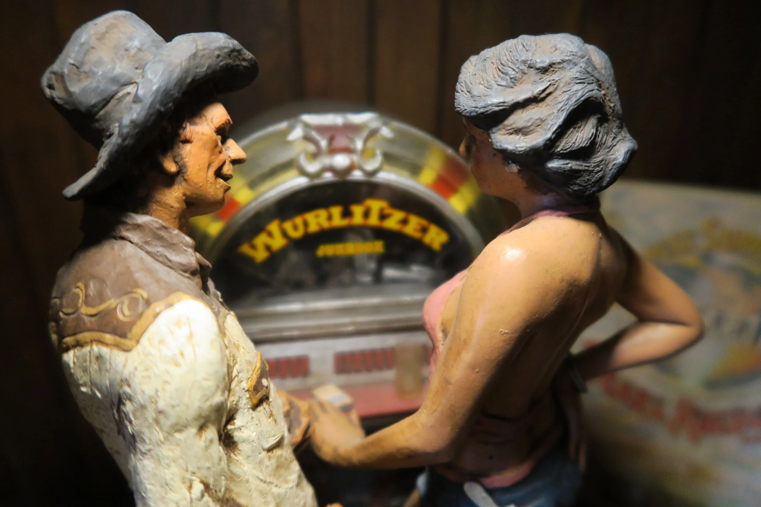 Michael Garman Sculpture - "Saturday Night Out"