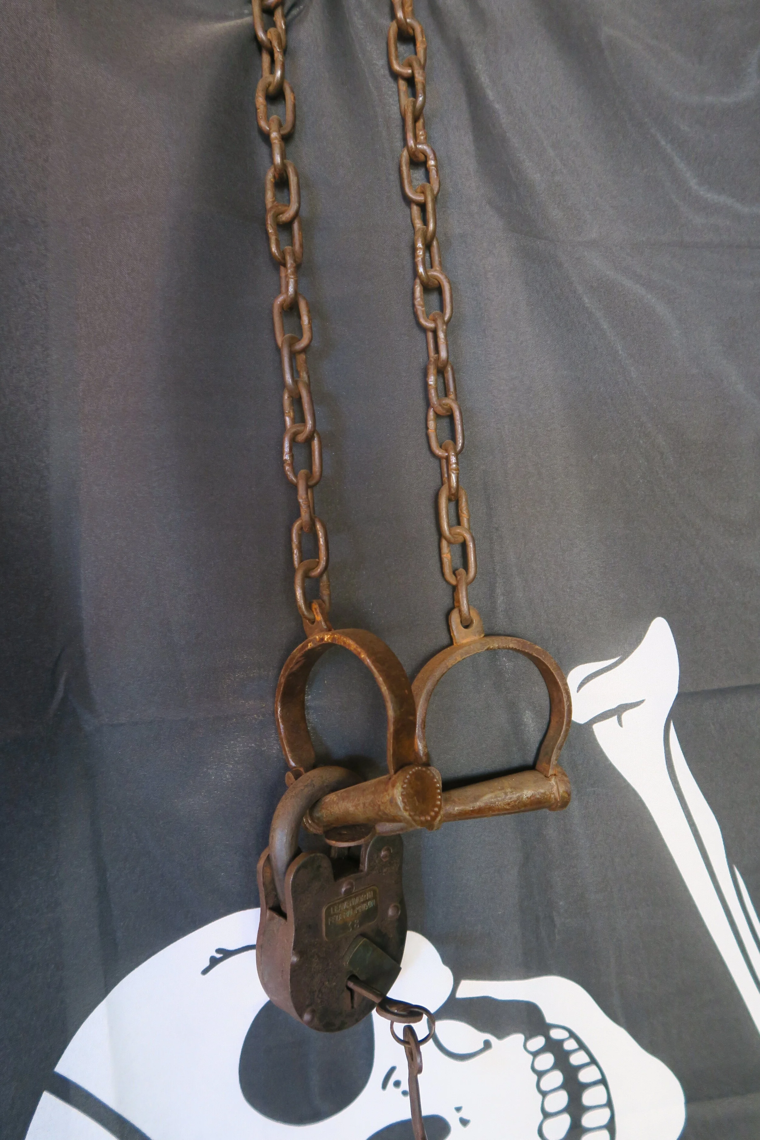 Federal Prison Iron Handcuffs
