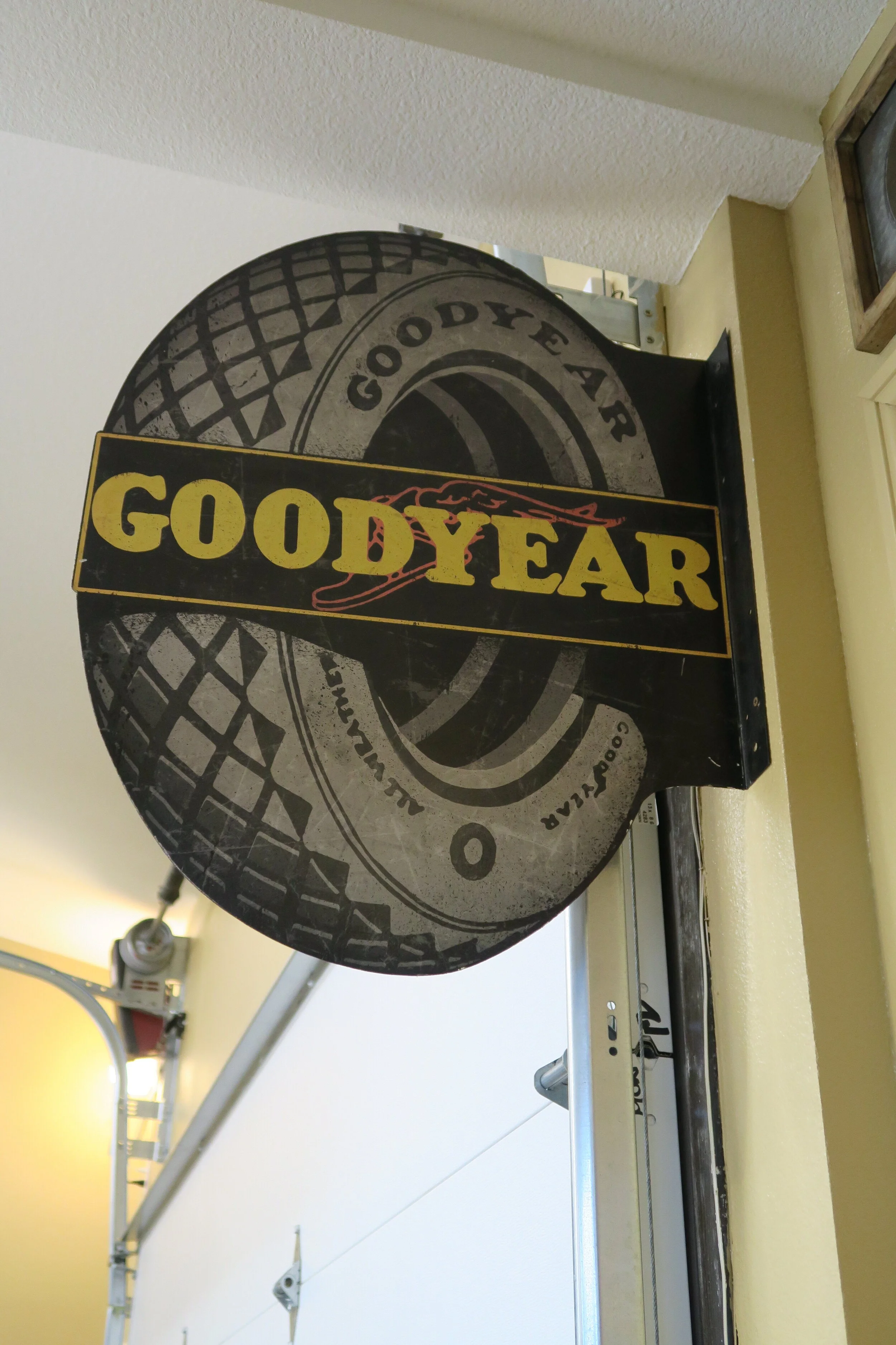 Goodyear Service Station Flange Sign