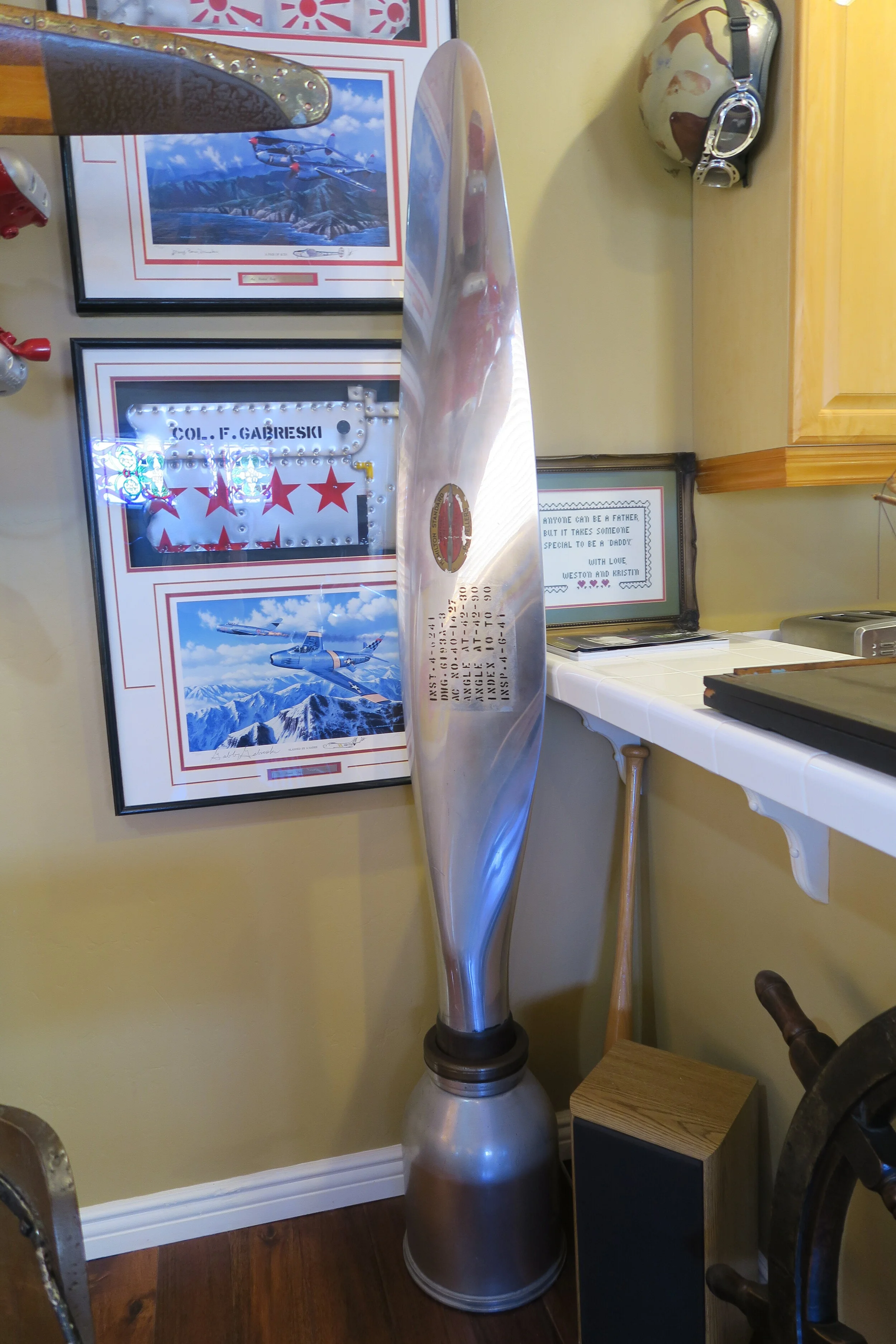 WWII B-17 Flying Fortress Propeller Blade