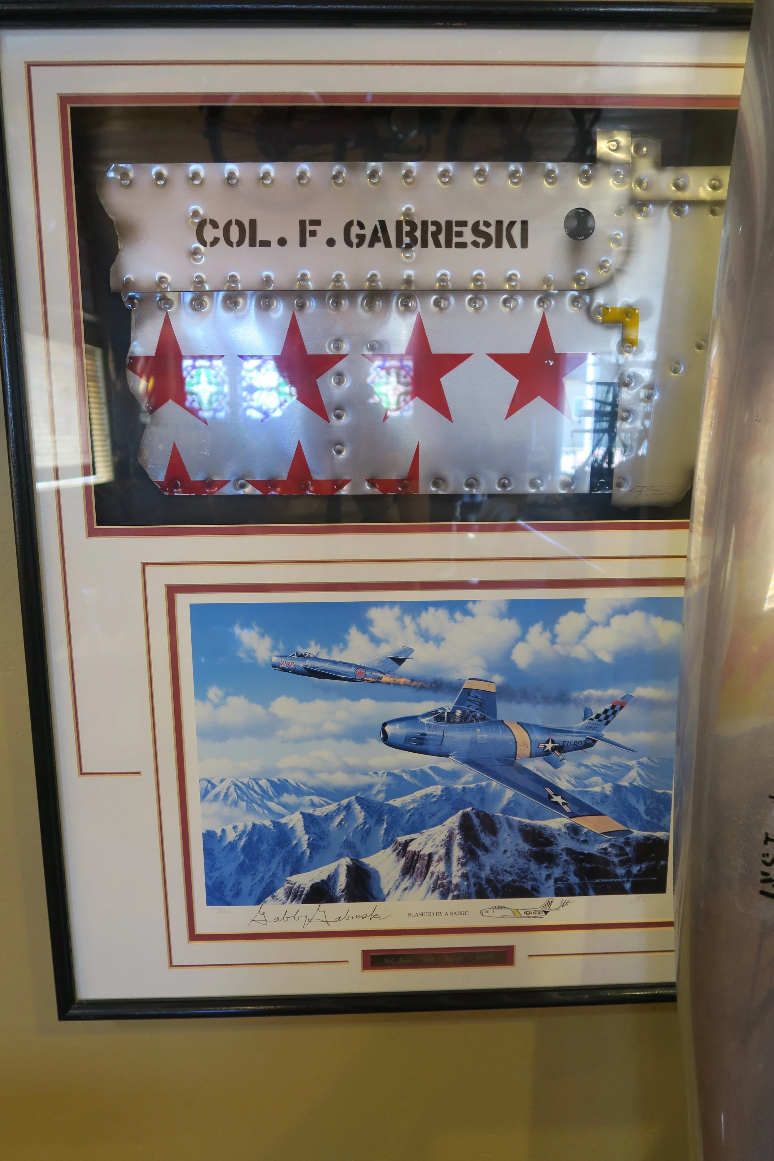 Stan Stokes, Art Prints, and Painted Airplane Sections