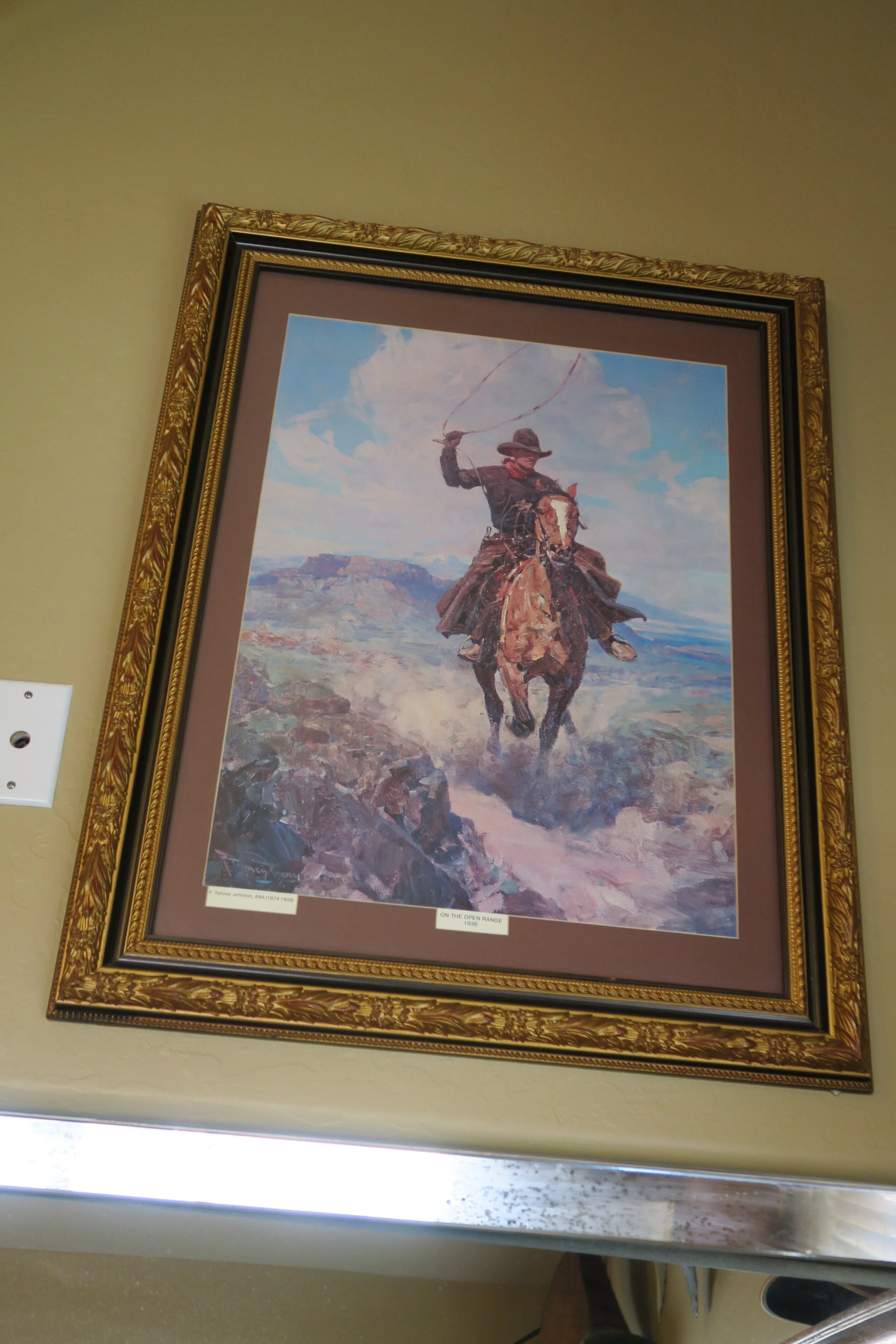 Tenney Johnson Cowboy Print