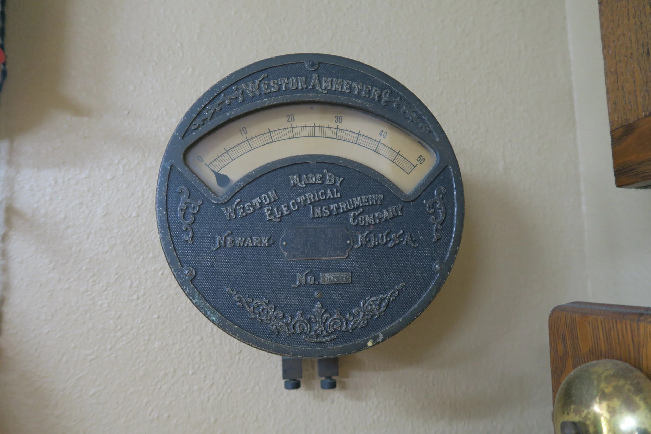 Weston Ammeter - Wall Mounted
