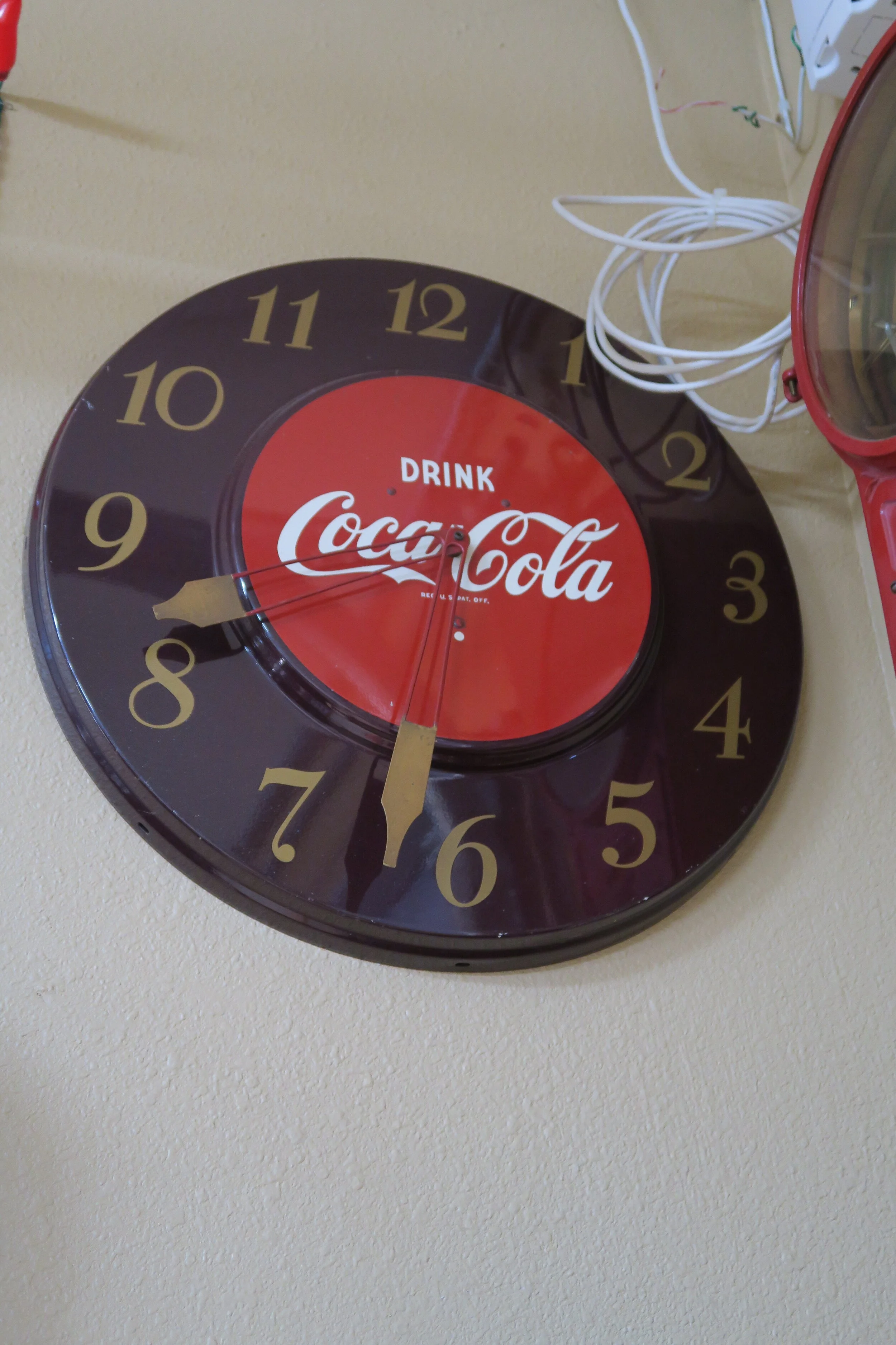 Drink Coca-Cola Round Clock