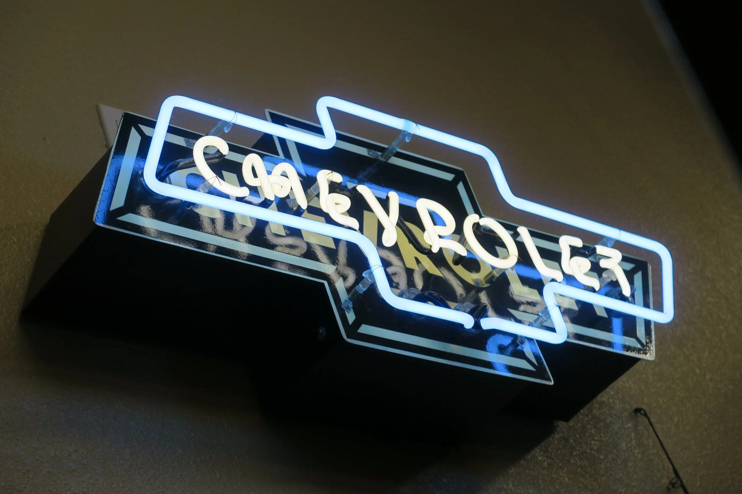 Chevrolet Neon Bowtie Sign