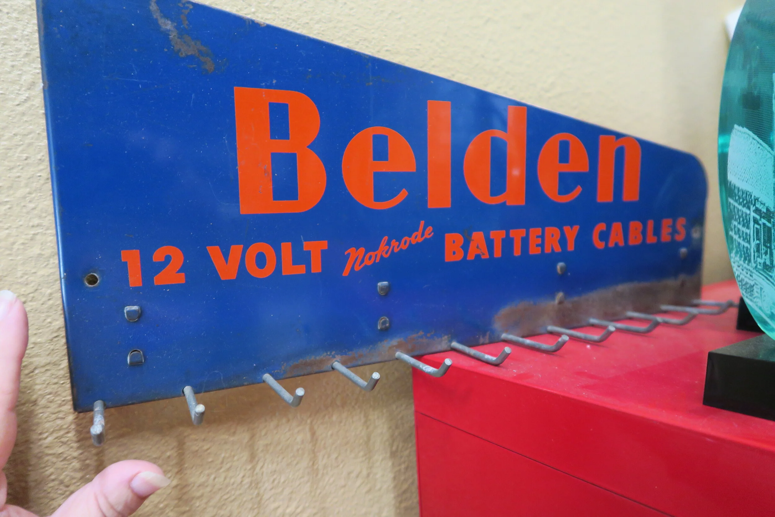 Reproduction Belden Display Rack