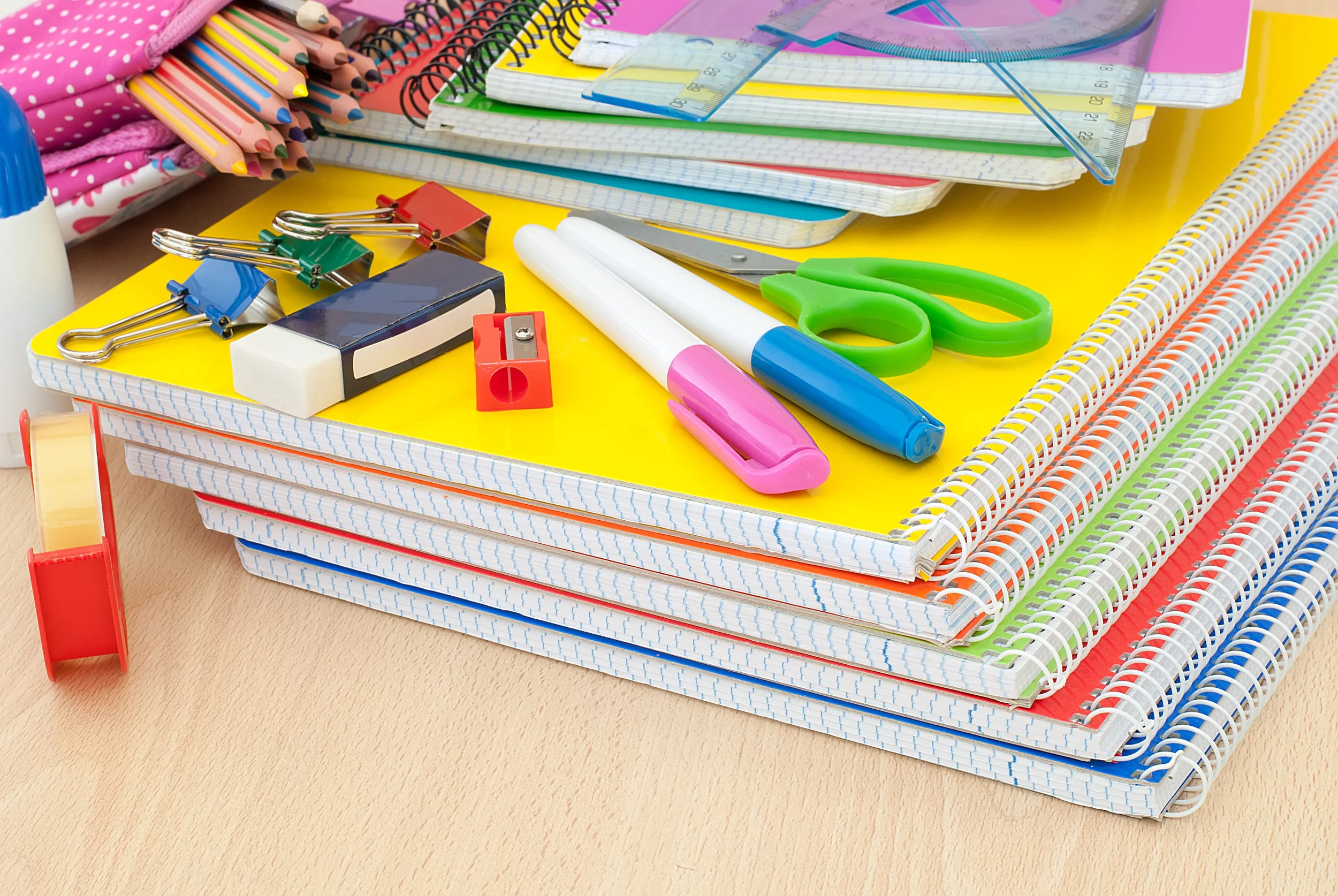 Don’t spend your summer driving from store to store to purchase school supplies!