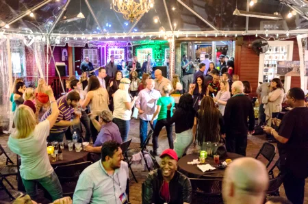 A preview of the Rockin' Mardis Gras party hosted by Lousiana's 1st Choice Auto Auction. This year's event is set for February 6th, a week before Fat Tuesday.