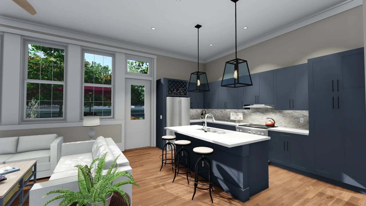 CONDO - 1,086 SF - VR READY