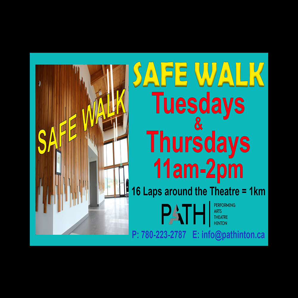 SAFE WALK - Please note: Masks are Mandatory
