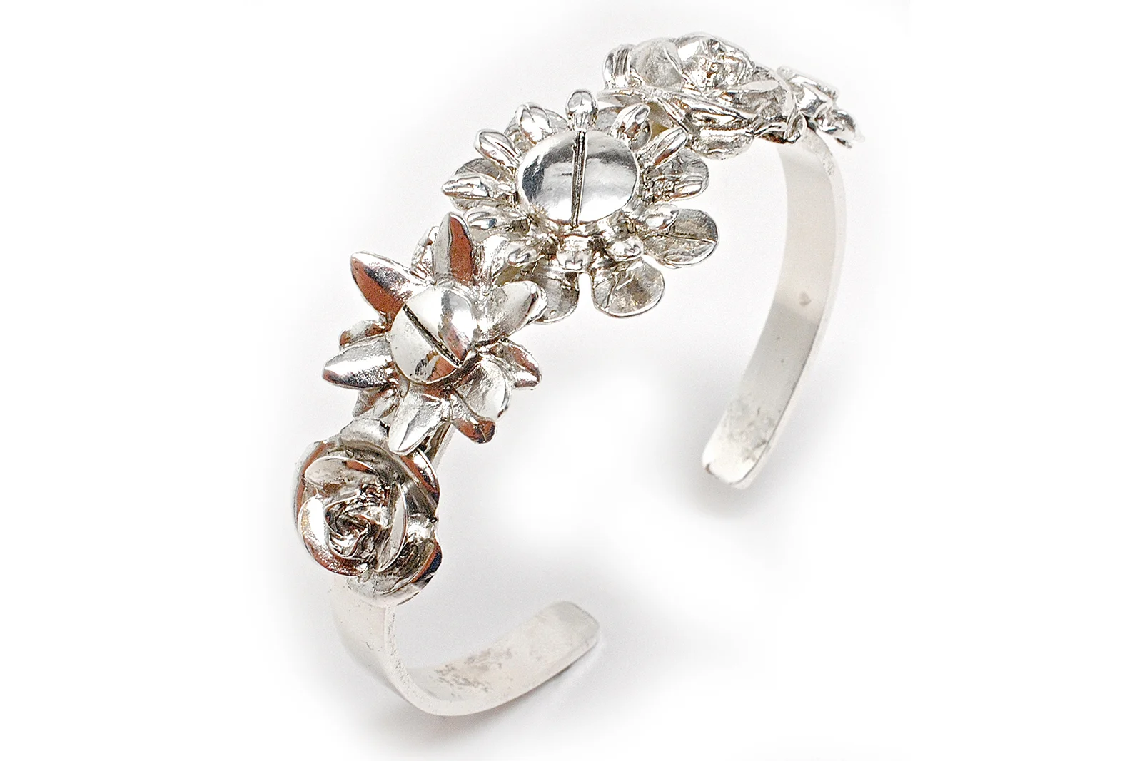 Pill Flower Cuff Bracelet