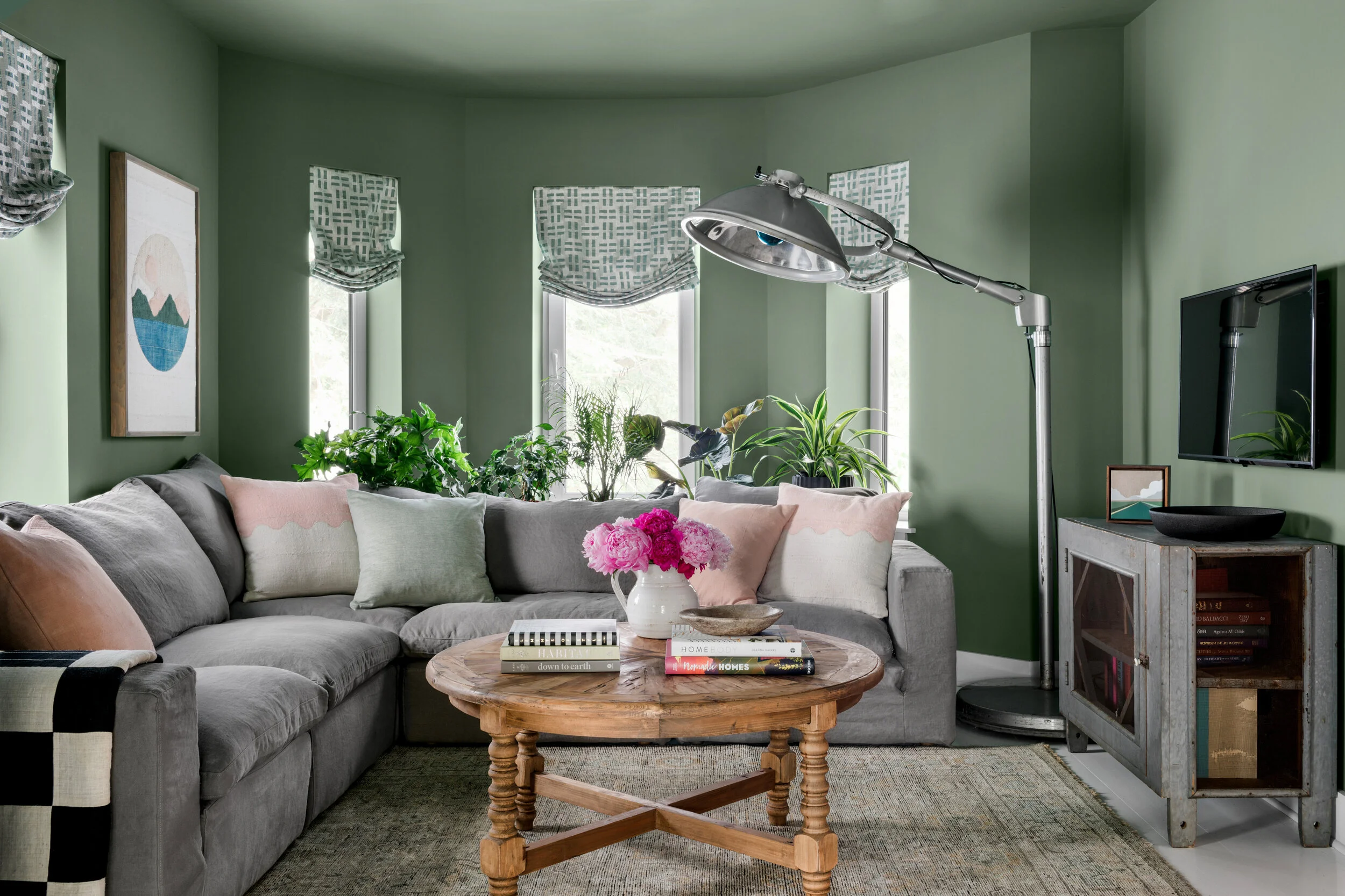 Urban Rustic Living Room