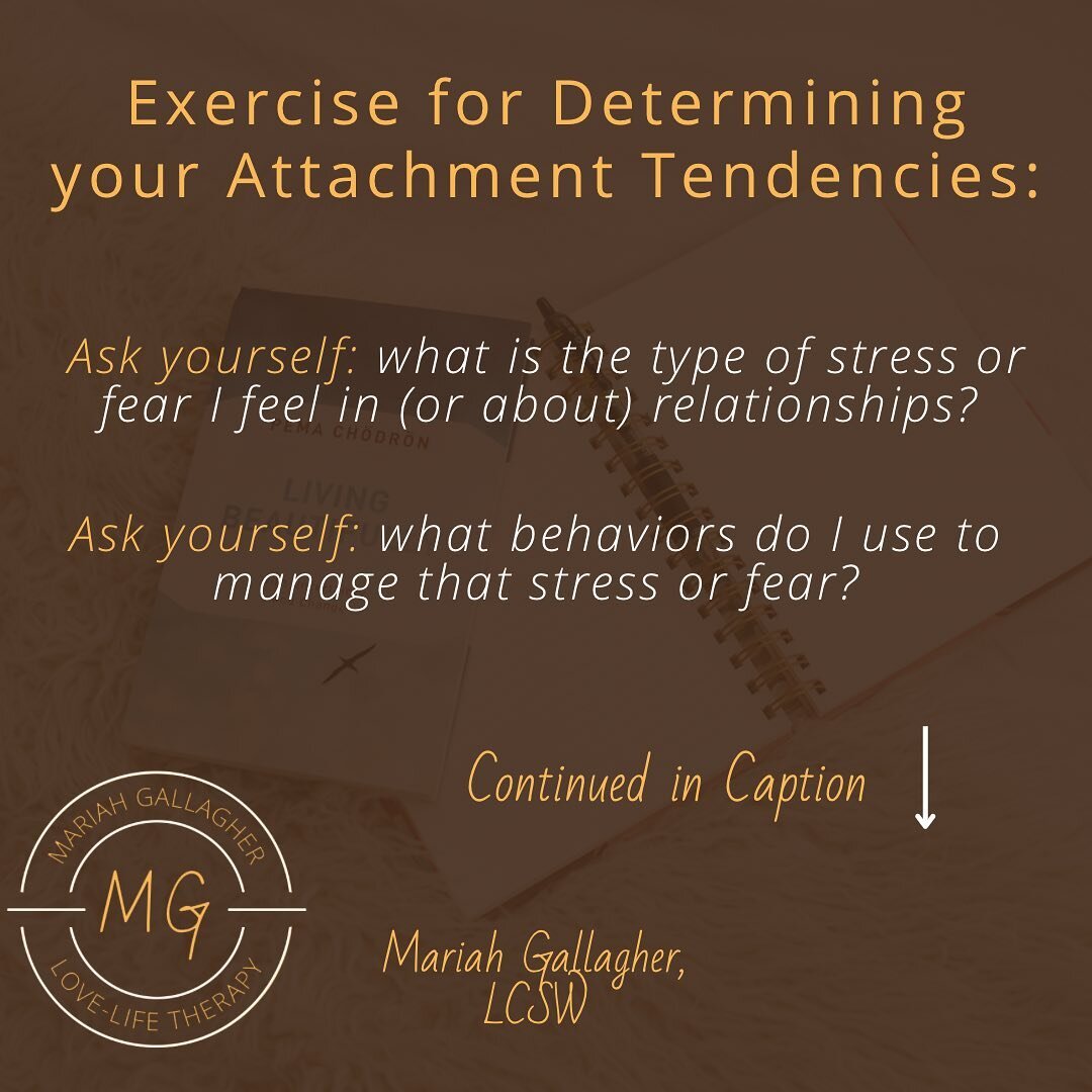 Questions to determine your attachment tendency or adaptation. 

First and foremost, attachment tendencies (also referred to as &ldquo;styles&rdquo;or adaptations) are BRILLIANT and AWE INSPIRING. it&rsquo;s amazing that our nervous systems, brains, 