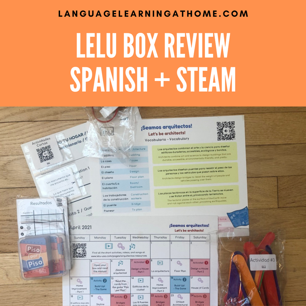 Lelu Box Review Real Life Spanish Practice With Steam Activities And No Planning Language Learning At Home