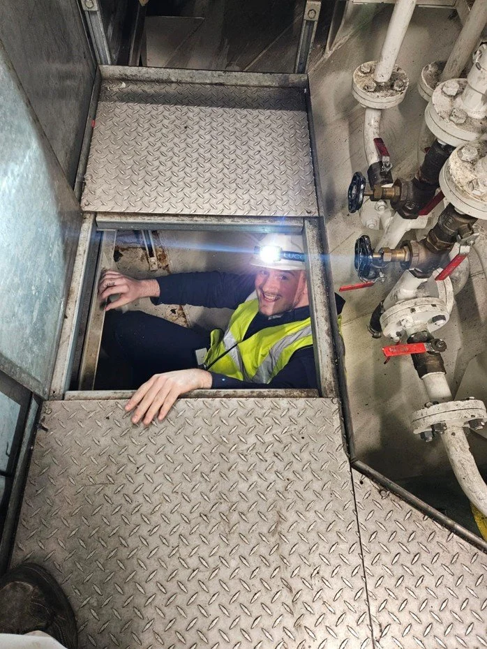 Jordan Tyers: Marine engineering through an apprenticeship route