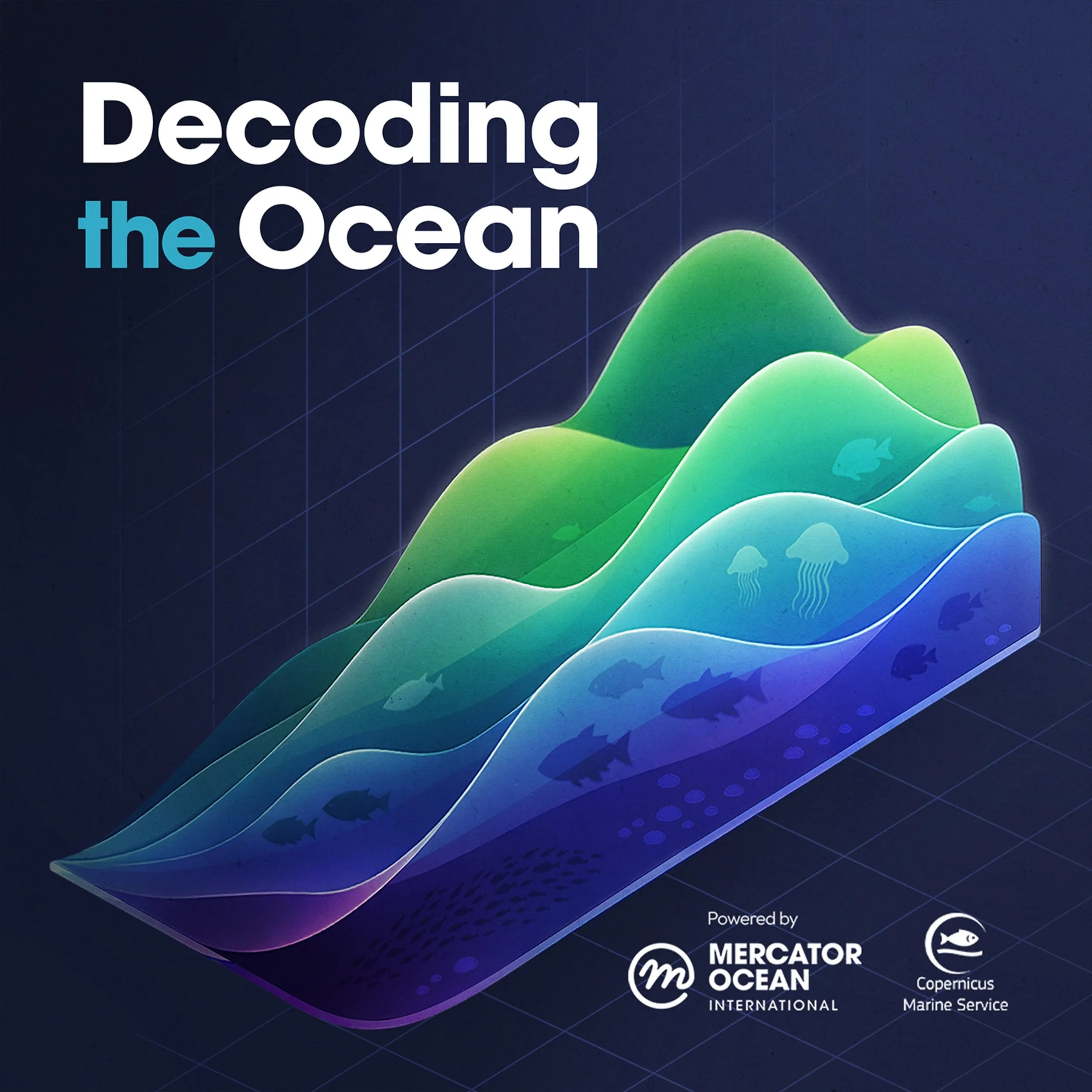 logo for decoding the ocean podcast