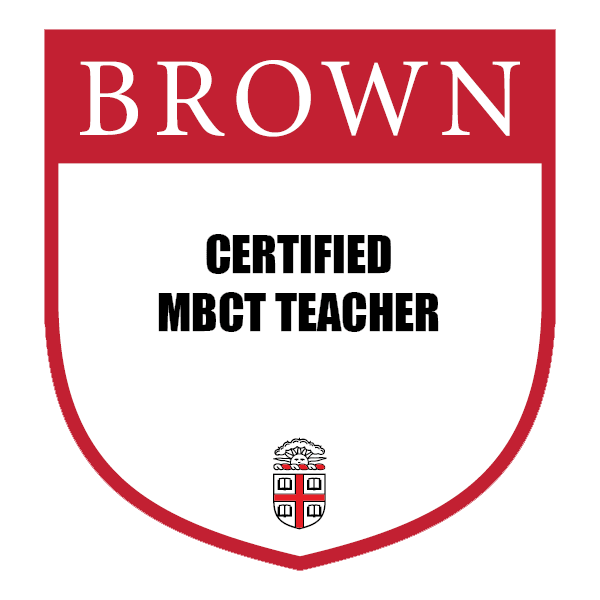 Brown Certified MBCT Teacher Badge