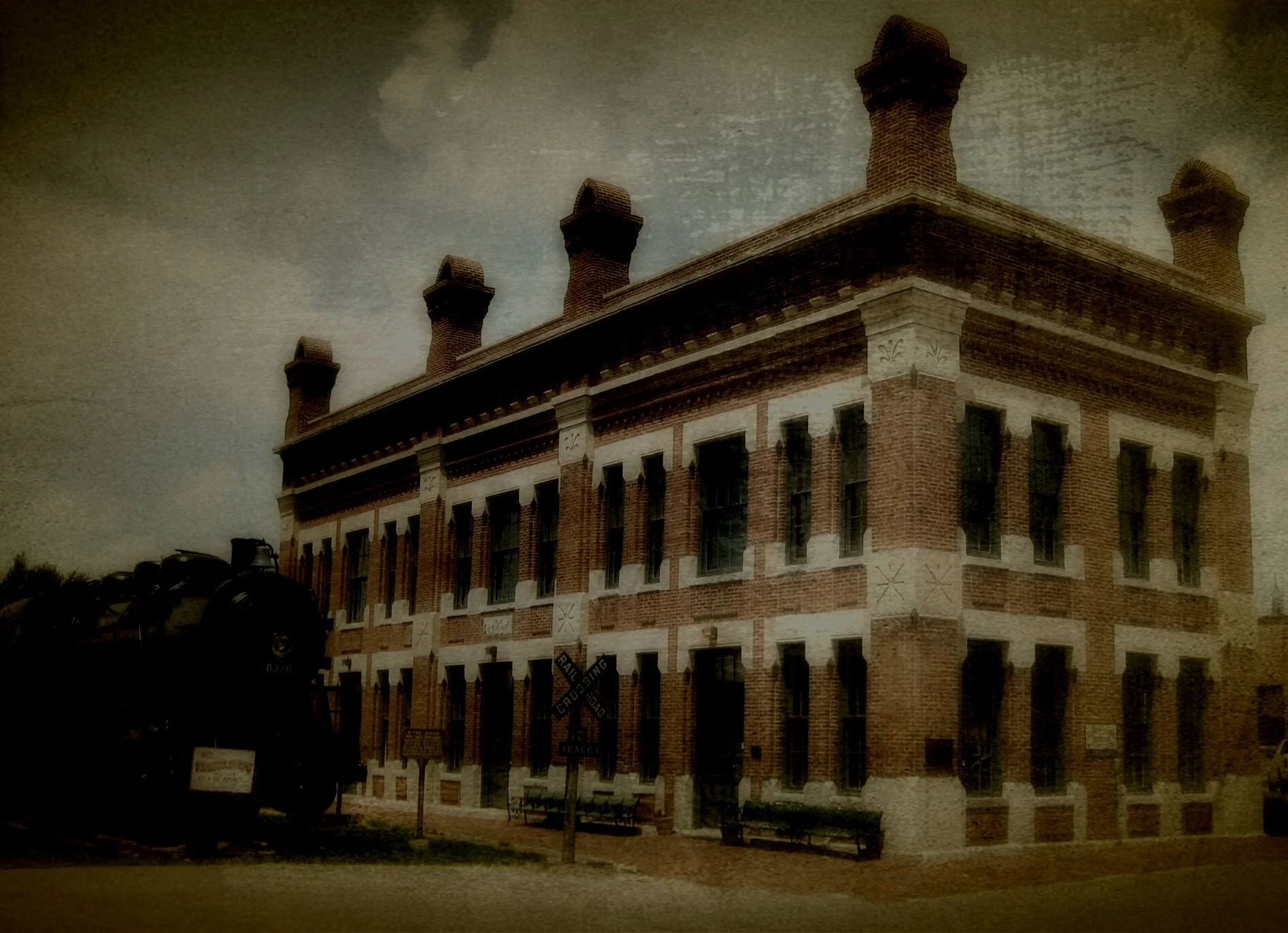 NIGHT AT THE AMBOY RAILROAD MUSEUM — AMERICAN HAUNTINGS GHOST HUNTS