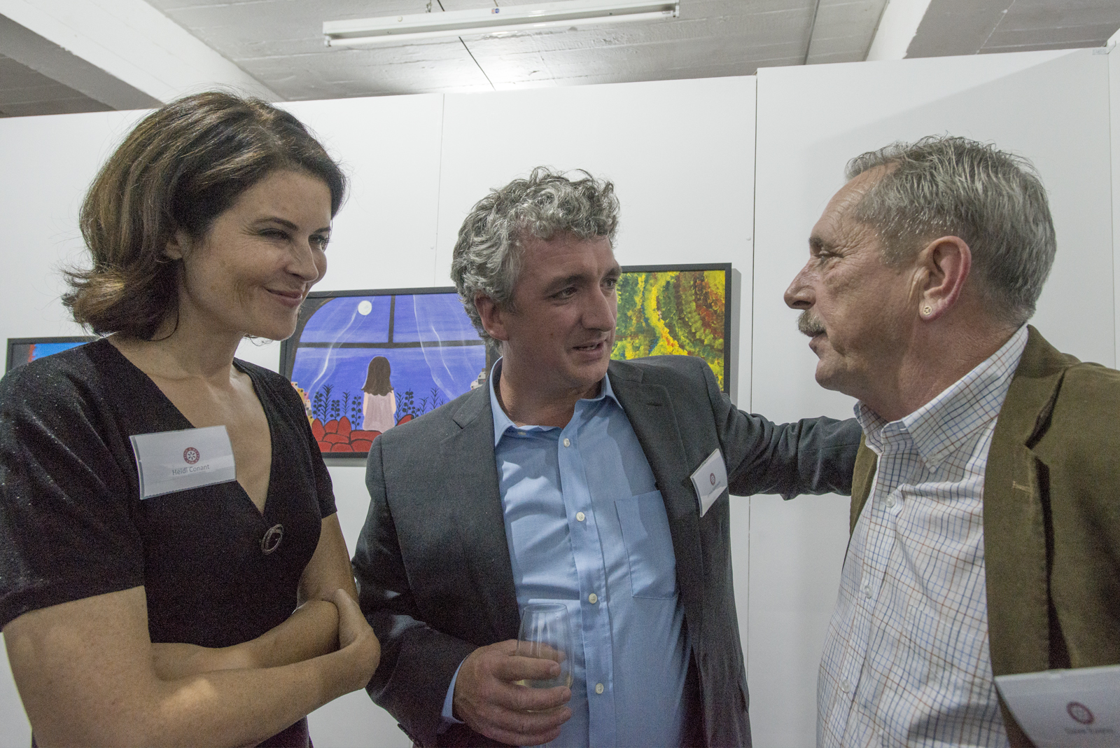 Hedi Conant, James Hathaway, David Evans