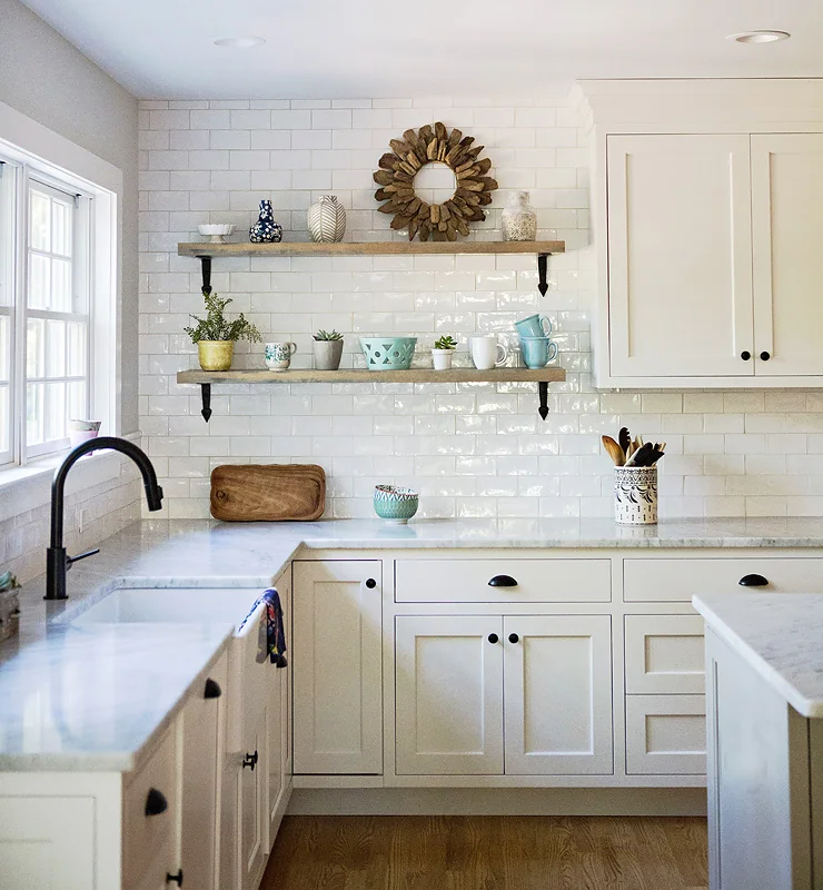 Do you have shelves that you aren't sure how to decorate? Let me do the legwork for you!