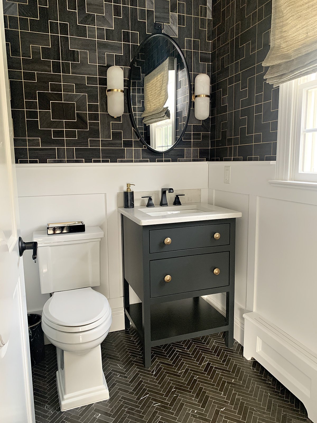 Woodcliff Lake Guest Bath