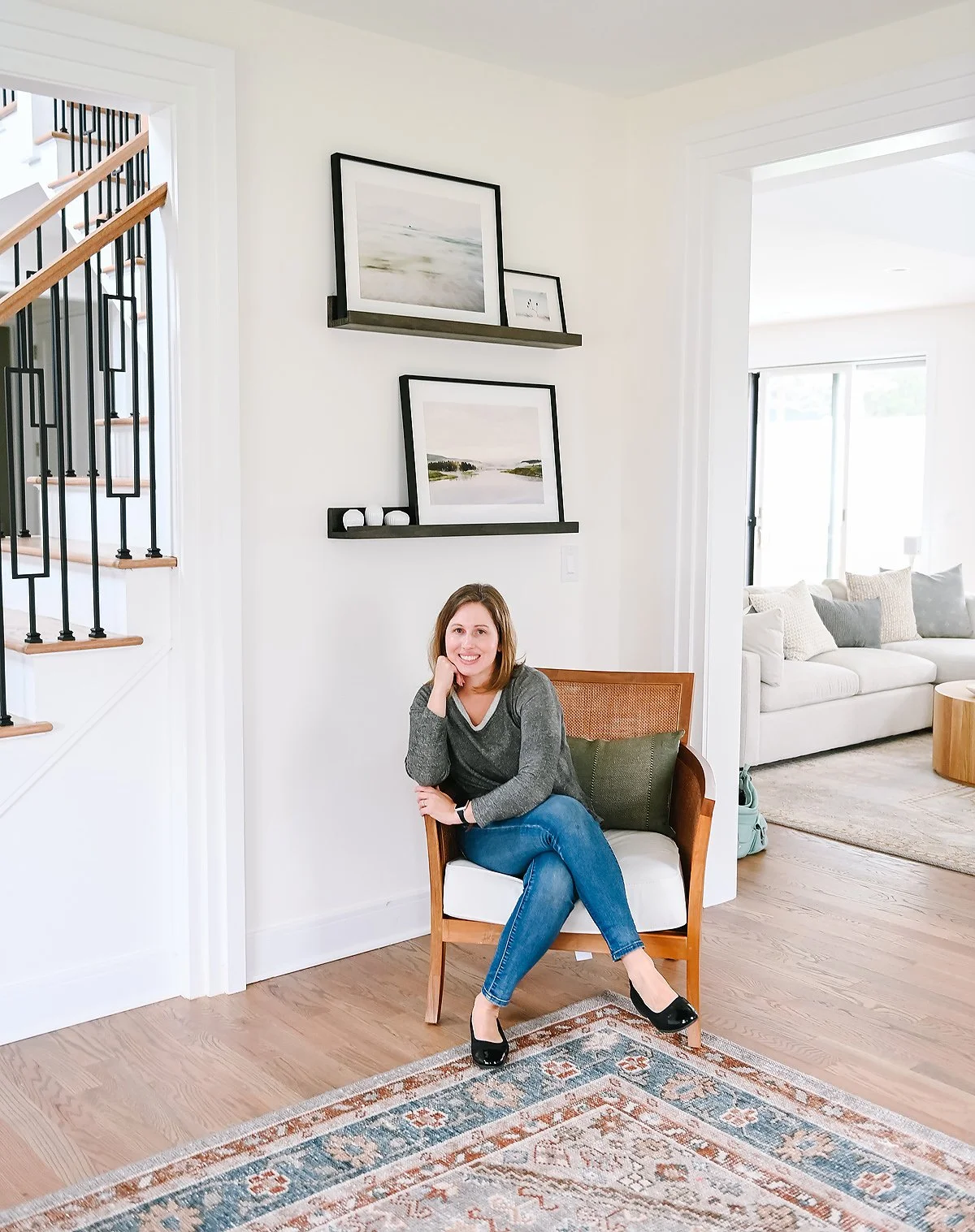 Living Room Transformation - Bergen County interior Designer
