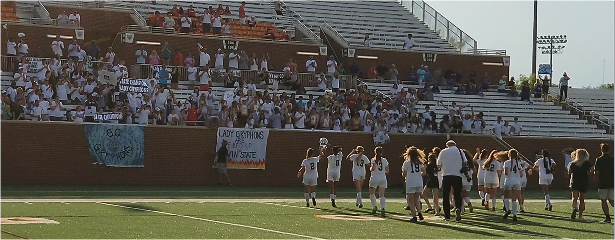 What's a Gryphon? At ACE, in girls soccer, it's a state champion