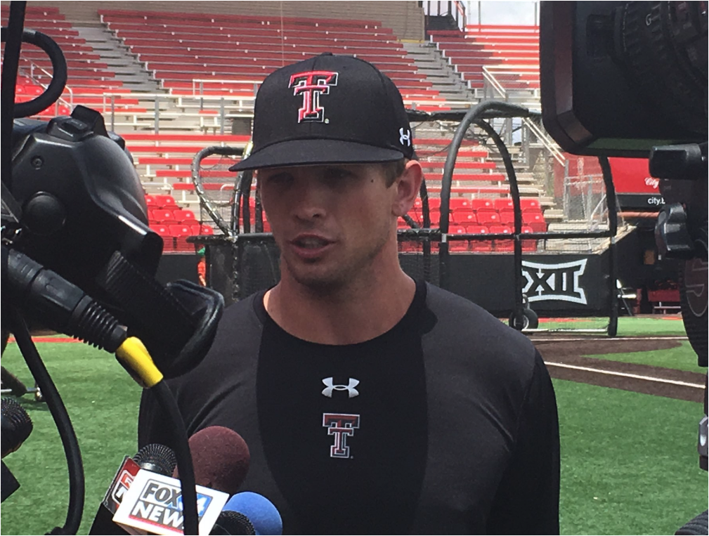 Veterans alum Holt status for Texas Tech in College World Series from doubtful to game-time decision