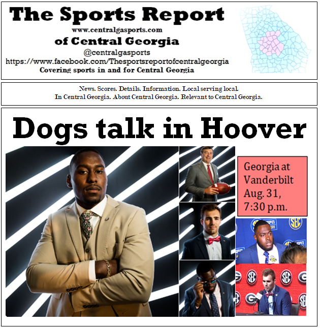 Tuesday's Central Georgia Daily News 'n Notes: SEC Media Days (Georgia, Ole Miss, Tennessee, A&amp;M, and a Herschel interview); Braves &amp; Bacon &amp; more