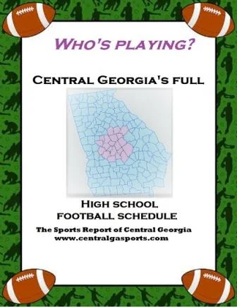This week's Central Georgia high school football schedule
