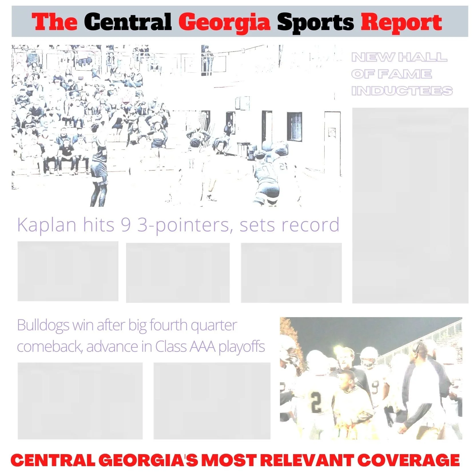 Sunday's Report: Scoreboard, region tournaments, Dodge County's Black, Mercer, Georgia College, FVSU; Braves, UGA, Falcons; NFL, college hoops, NBA, NASCAR, golf, colleges