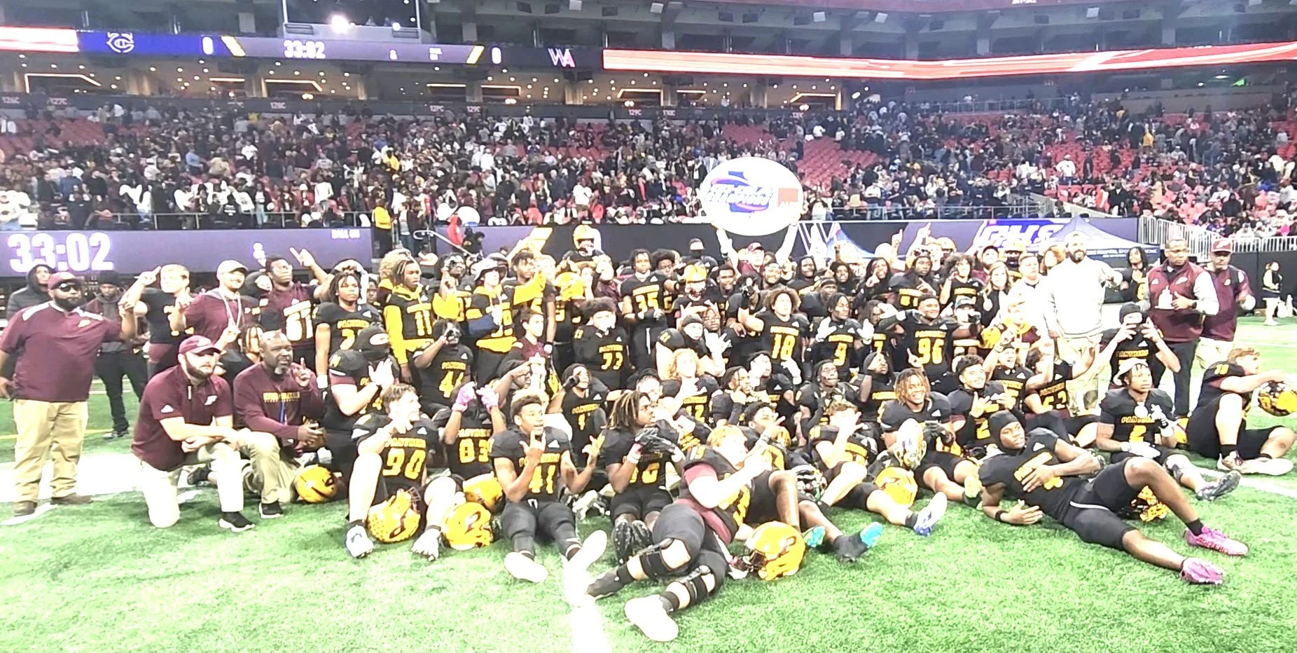 The muscles belonged to Perry, and so did the GHSA Class AAAA state championship trophy