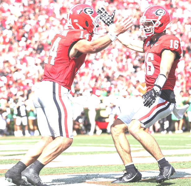 College Football Report: Georgia muddles past AP, Tech cruises without King, GMC JC with epic W, CGTC takes home opener, GSUs, KSU fall; Around the SEC, ACC, South, HBCUs, FCS, nation
