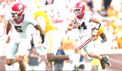 College Football Report: Tech, Georgia win thrillers, Mercer holds on, Ws for GMC JC, GSU, GSU, KSU; Manning struggles, Vandy rolls, Hokies upset; SEC, ACC, South, top 25,nation